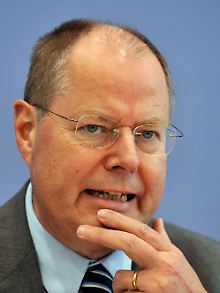 Eigentlich wollte Finanzminister Steinbrück keine Schulden mehr machen müssen.