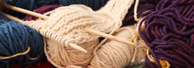 Rückbesinnung auf Vergessenes: stricken.