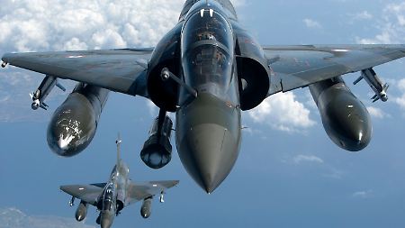 Französische Mirage sind an dem Einsatz über Libyen beteiligt.