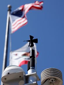 Eine Messstation in San Francisco.