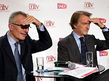 Um gegen die Konkurrenz aus Deutschland zu bestehen, sucht SNCF-Chef Guillaume Pepy (l.) Partner wie Luca di Montezemolo, Chef der italienischen Bahngesellschaft  Nuovo Trasporto Viaggiatori (NTV).