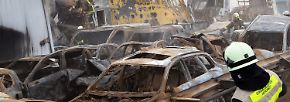 Massenkarambolage nach Sandsturm: A19 wird zum Inferno