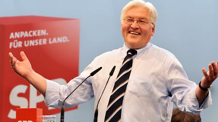 "Die Welt muss damit fertig werden, dass ich Frank Steinmeier bin".
