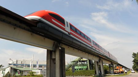 Über ein Aus der Magnetschwebebahn wird immer wieder mal spekuliert.