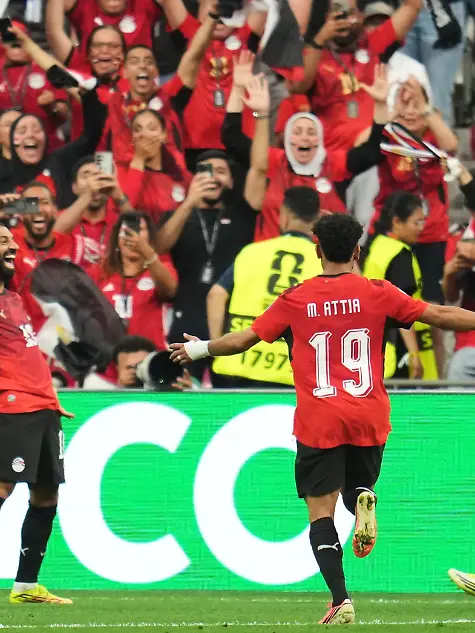 Egypt-s-Trezeguet-7-celebrates-with-Mohamed-Salah-10-and-Marawan-Attia-19-after-scoring-his-side-s-third-goal-during-the-World-Cup-Group-G-soccer-match-between-New-Zealand-and-Egypt-in-Vancouver-British-Columbia-Sunday-June-21-2026