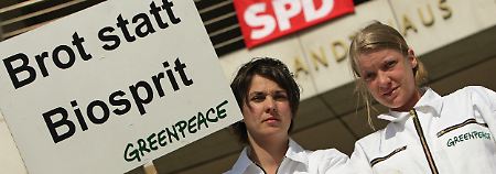 Der Slogan ist falsch: Der Verzicht auf Biosprit macht niemanden satt.