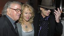 Gäste und Preisträger: Klaus Doldinger, Annette Humpe und Udo Lindenberg. (v.l.)