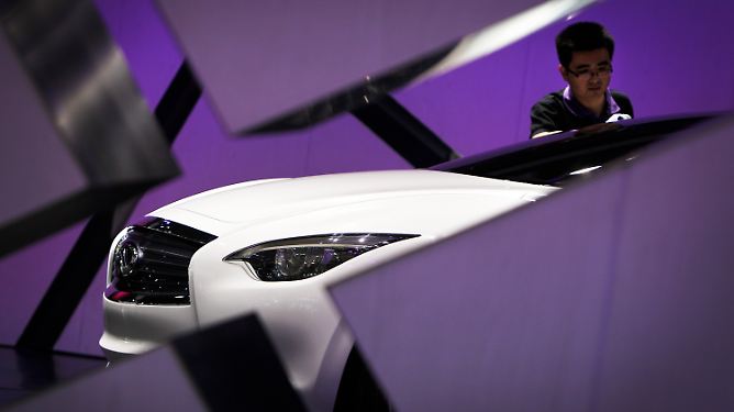Schanghai zeigt Autos: Chrom für China