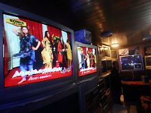 TV-Geschäft in Kabul.
