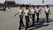 Auf dem Tiananmen-Platz erinnert heute nichts mehr an die Ereignisse von 1989. 