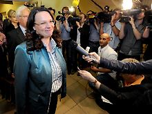SPD-Generalsekretärin Nahles muss ihre Kehrtwende nun gut begründen.