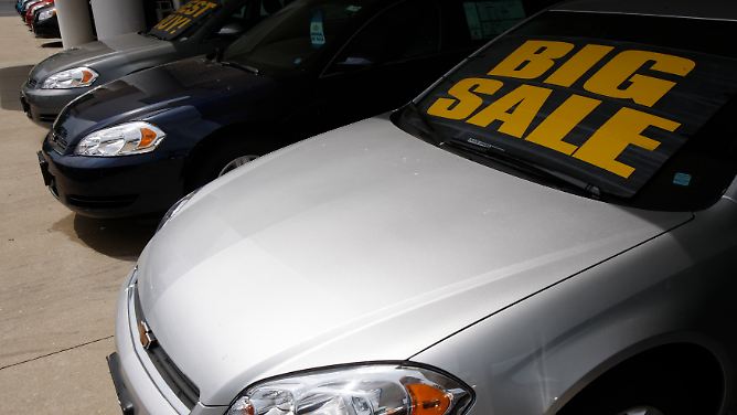 Die Absatzkrise in Zahlen: Der US-Automarkt im Mai