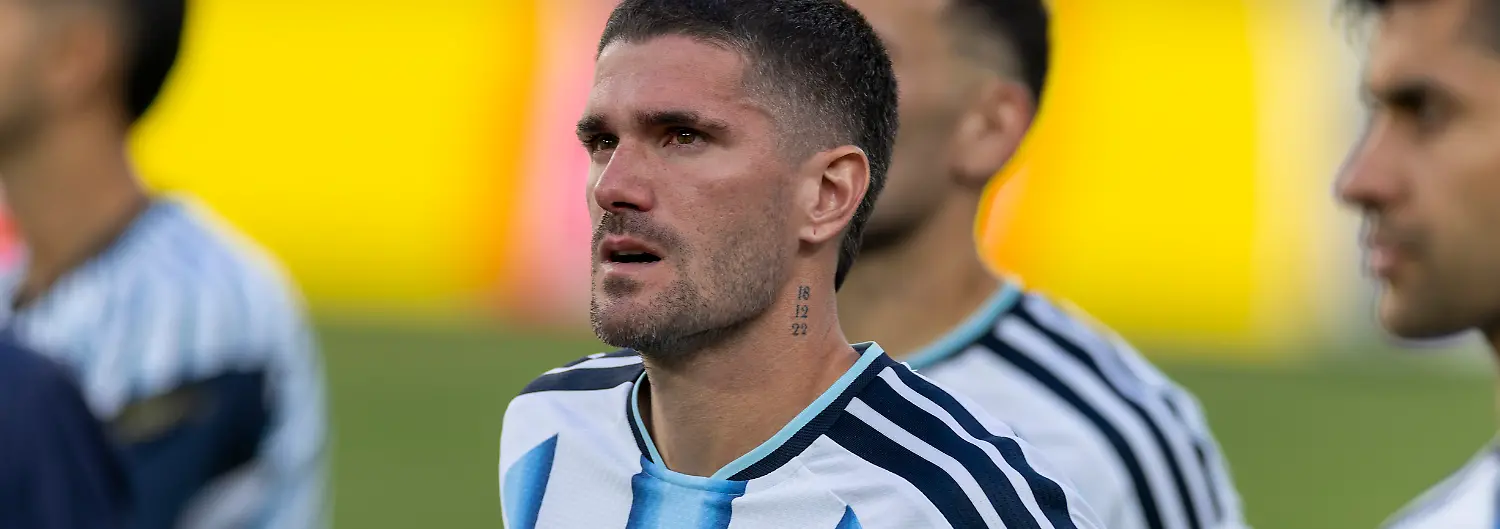 19-07-2026-Fussball-Weltmeisterschaft-2026-in-den-USA-Finale-Spanien-Argentinien-im-MetLife-Stadium-New-York-New-Jersey-East-Rutherford-Spanien-ist-Fussball-Weltmeister-2026-Rodrigo-de-Paul-Argentinien-frustriert-FIFA-regulations-prohibit-any-use-of-photographs-as-image-sequences-and-or-quasi-video