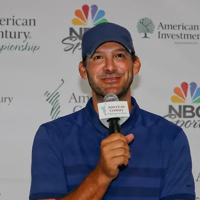 July-14-2019-Stateline-Nevada-USA-TONY-ROMO-wins-NBC-Celebrity-golf-championship-Former-NFL-American-Football-Herren-USA-star-of-Dallas-Cowboys-Quarterback-TONY-ROMO-wins-125-000-for-charity-a-second-year-in-a-row-at-the-30th-American-Century-Championship-held-at-the-Edgewood-golf-course-on-the-shores-of-South-Lake-Tahoe