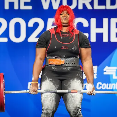 Belgian-Sonita-Muluh-pictured-during-the-super-Heavyweight-powerlifting-event-at-the-2025-World-Games-in-Chenghdu-China-on-Friday-15-August-2025-This-year-the-World-Games-take-place-from-7-to-17-August