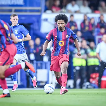 31st-July-2026-St-Andrews-Birmingham-West-Midlands-England-Friendly-Football-Birmingham-City-versus-Barcelona-Karim-Adeyemi-of-FC-Barcelona-runs-with-the-ball