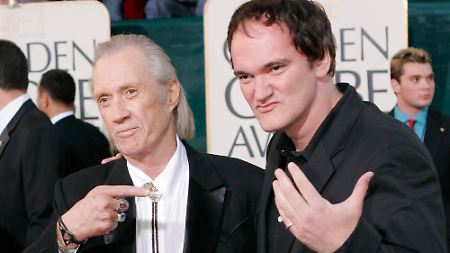 Ein Comeback erlebte er in "Kill Bill" von Quentin Tarantino (r.)
