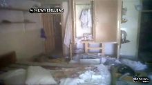 Der US-Fernsehsender ABC strahlte erste Videoaufnahmen aus dem Innern des Anwesens in Abbottabad aus.