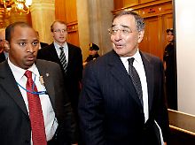 CIA-Direktor Panetta nach einem Treffen im US-Kongress.