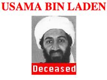 Das FBI führt Bin Laden auf seiner Website bereits als "verstorben".