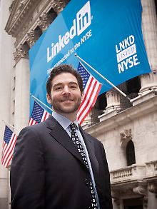 Ein gefragter Mann an der Wall Street: Linkedin-CEO Jeff Weiner.