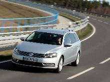 Klassischer Firmenwagen: Neun von zehn Passat Variant werden in Deutschland gewerblich zugelassen.