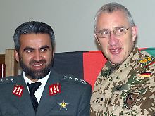 Kneip und der bei dem Anschlag getötete Daud.