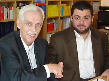 Da verstanden sie sich noch: Dieter Schneider, links, Hasan Ismaik.