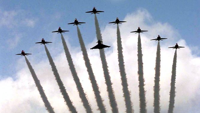 Luftfahrtmesse Le Bourget: Der Himmel über Paris