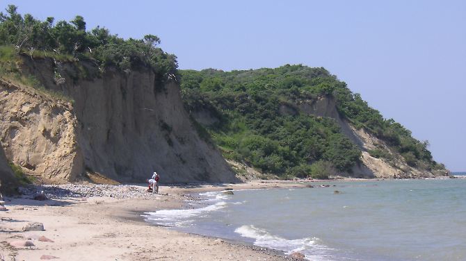 Steilküste von Hiddensee. (Archivbild)