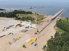 Blick auf die Anlandestelle der Ostsee-Erdgaspipeline in Lubmin (Archivbild von 2010).