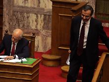 Oppositionschef Samaras sah keinen Grund, die Regierung zu stützen. 