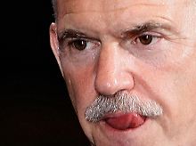 Giorgos Papandreou auf dem EU-Gipfel in Brüssel