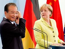 Verständigungsprobleme? Kanzlerin Merkel und Chinas Premier Wen Jiabao bei Regierungskonsultationen in Berlin.