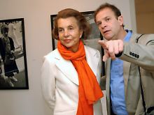 Francois-Marie Banier mit seiner Gönnerin Bettencourt.