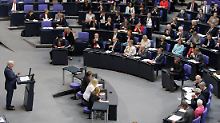 Der Bundestag zeigte großes Verständnis für die Proteste. 