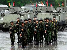 Das Militär tritt in Thailand traditionell selbstbewusst auf.
