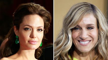 Dank Film, Parfüm und Mode ganz vorne: Jolie (l) und Parker.
