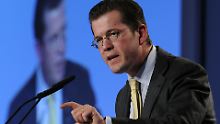 Guttenberg findet es klug, Versprechen nicht zeitlich einzugrenzen.