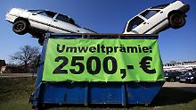 Bei der Abwicklung der Abwrackprämie soll es massenhaft Betrugsfälle geben.