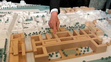 Das Modell BND-Zentrale.