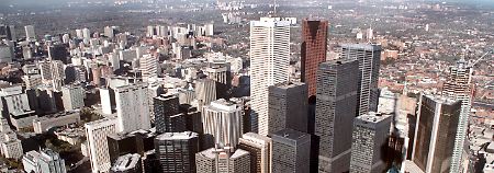 Skyline von Toronto.