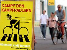 Eine Kampfansage mit unklarem Absender. 