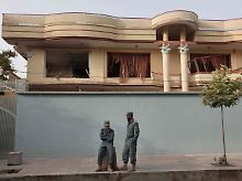 Vor dem Haus des Getöteten in Kabul.