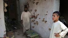 Kandahar ist immer wieder Schauplatz von Gewalt - in diesem Haus war es zu einem Feuergefecht mit mehreren Toten gekommen.
