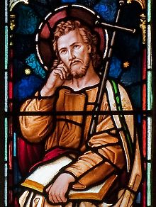 Darstellung des Philippus in der Kathedrale St. Aidan im irischen Enniscorthy.