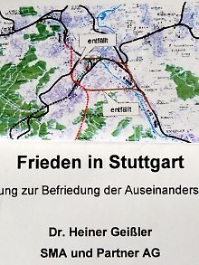 Geißlers Manuskript: Er wünscht sich Frieden.