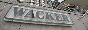 Wegen Werkschließung: Wacker Chemie senkt Prognose