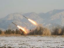 Raketentests in Nordkorea (Archivbild Januar 2009).