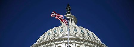 Der Himmel über Washington: mehr Schulden als Wirtschaftskraft.